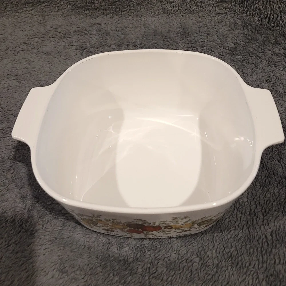 VTG Corning Ware La Marjolaine Spice‎ Of Life A-3-B Casserole 3QT